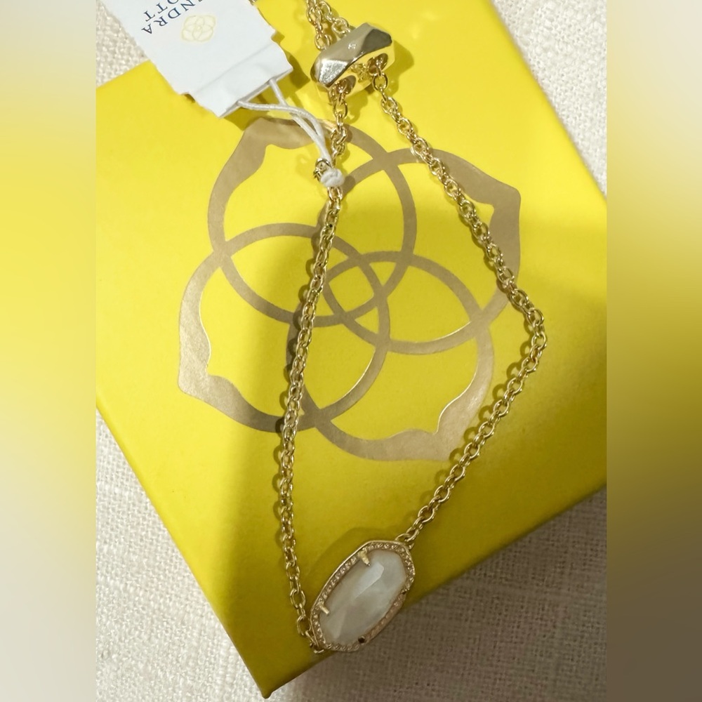 Elaina Gold Adjustable Chain Bracelet